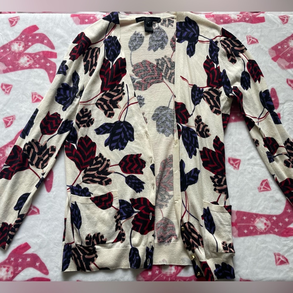 Marc by Marc Jacobs Floral Cardigan